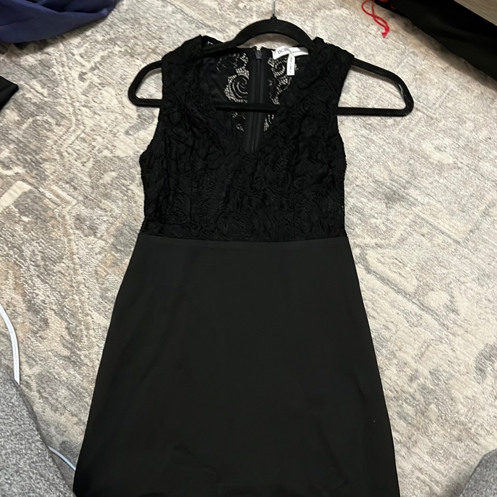 Black with lace BCBG dress size 0